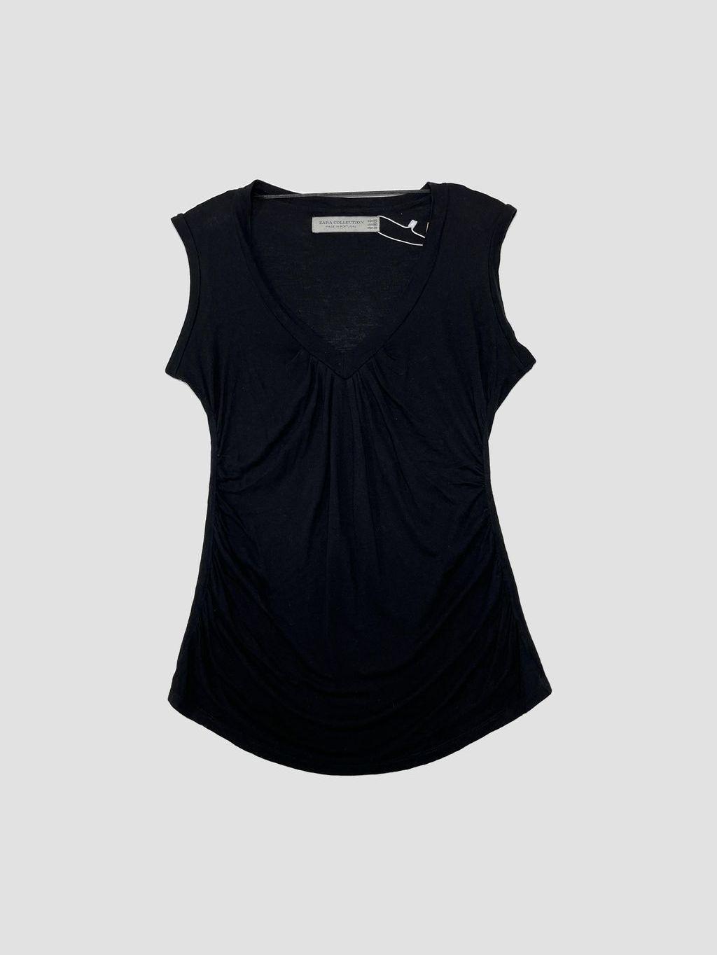 Polera sin mangas ZARA - Talla M (VOP01109741)-0