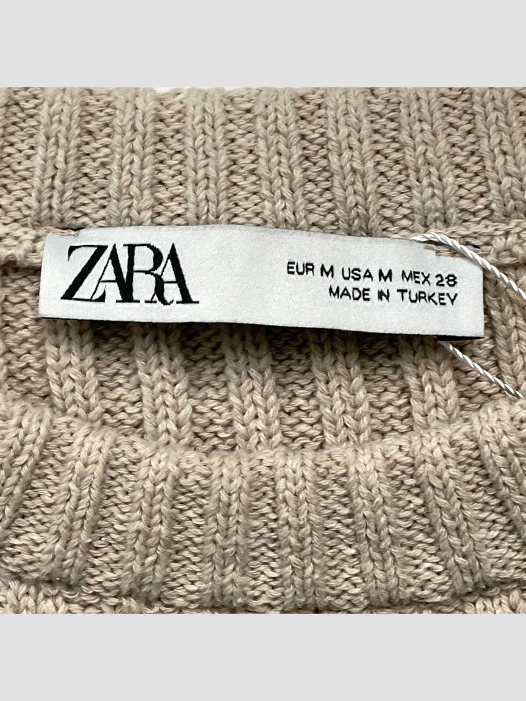 Polera sin mangas ZARA - Talla M (VOP01002124)-1