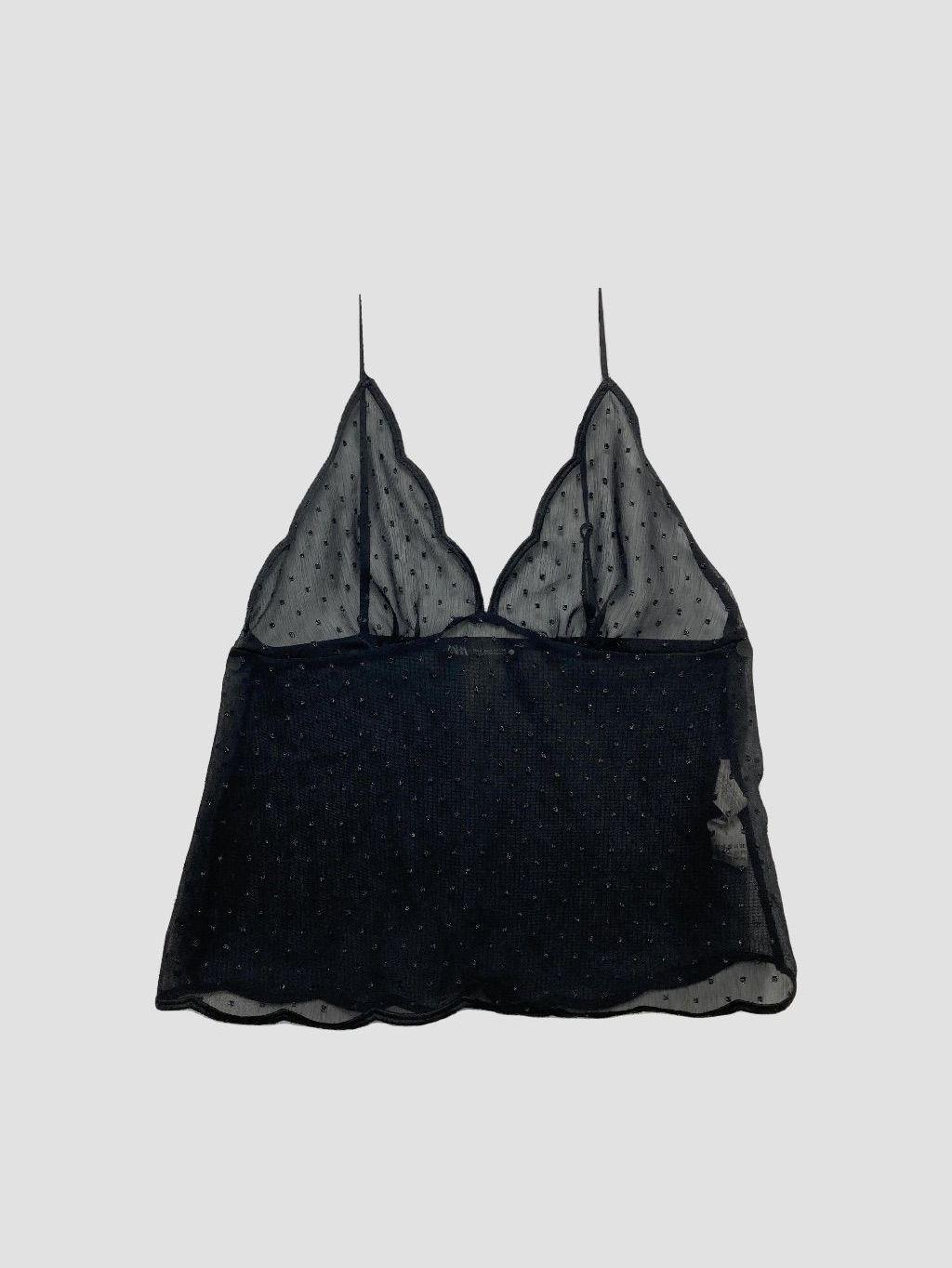 Polera sin mangas ZARA - Talla S (VOP00798652)-0