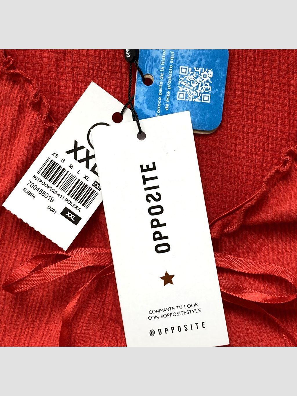 Polera sin mangas OPPOSITE - Talla XXL (VOP00912005)-2