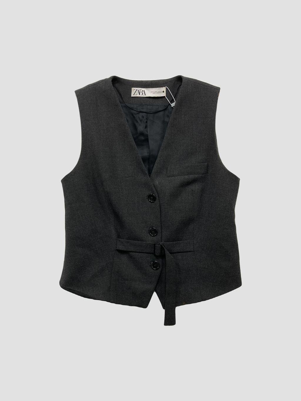 Polera sin mangas ZARA - Talla S (VOP01065709)-0