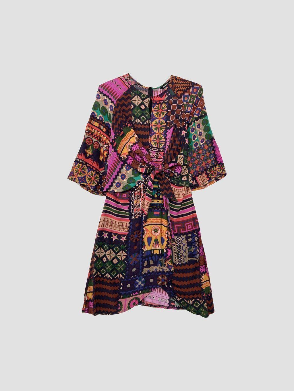 Vestido corto DESIGUAL - Talla S (VOP01077406)-0