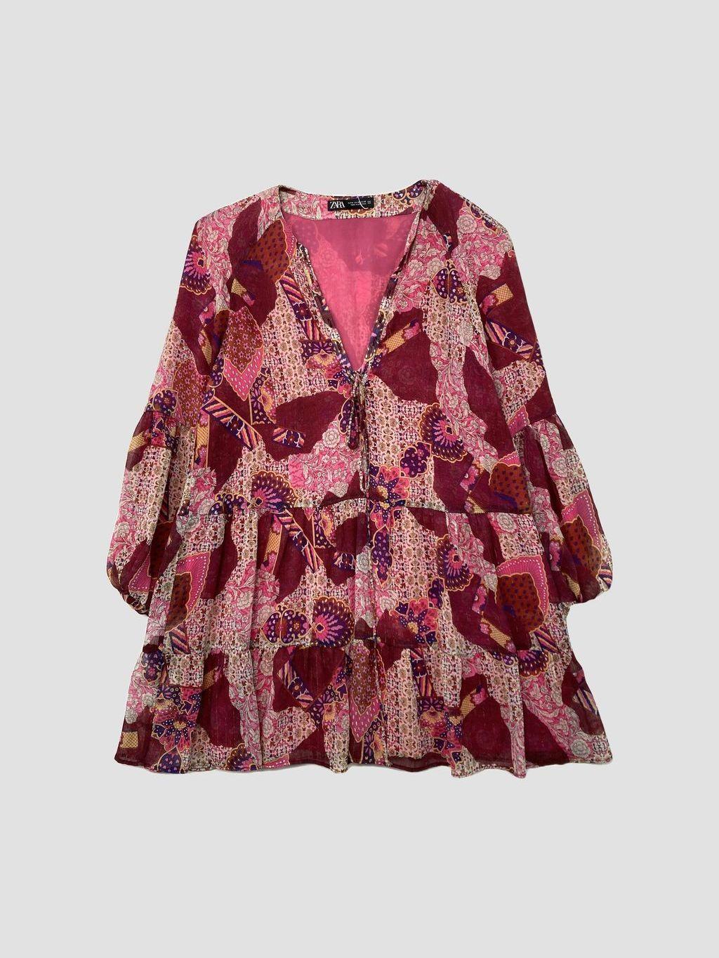 Vestido corto ZARA - Talla M (VOP01151626)-0
