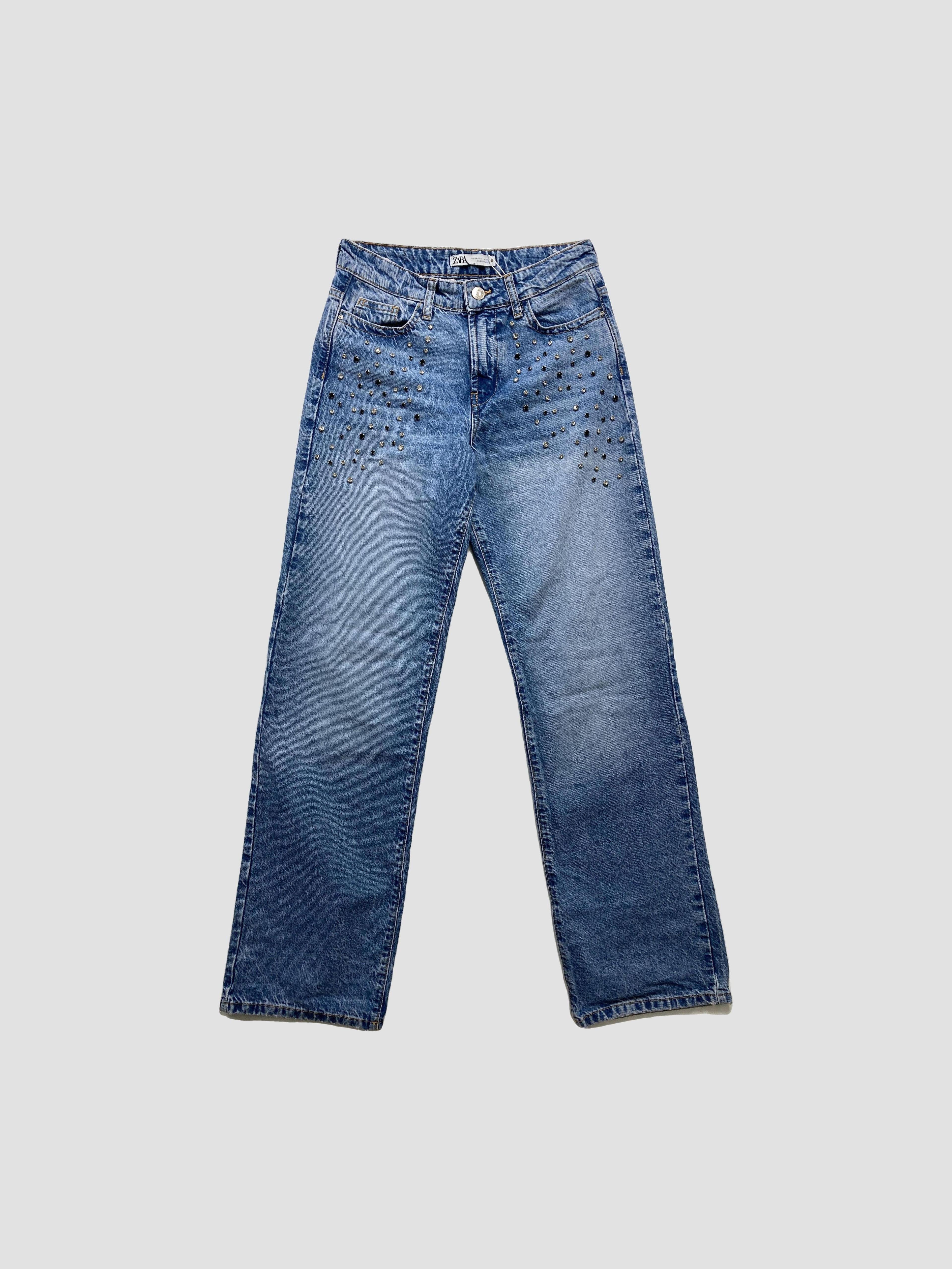 Jean ZARA - Talla 34 (VOP01044266)-0