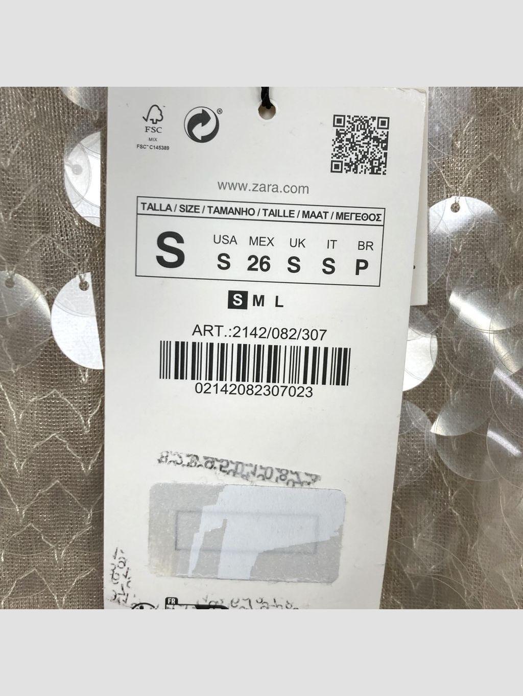 Vestido largo ZARA - Talla S (VOP01097538)-2