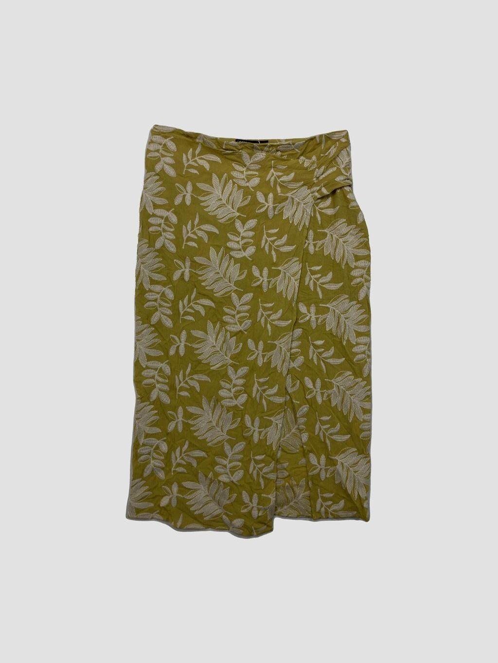 Falda larga ZARA - Talla 40 (VOP01105363)-0