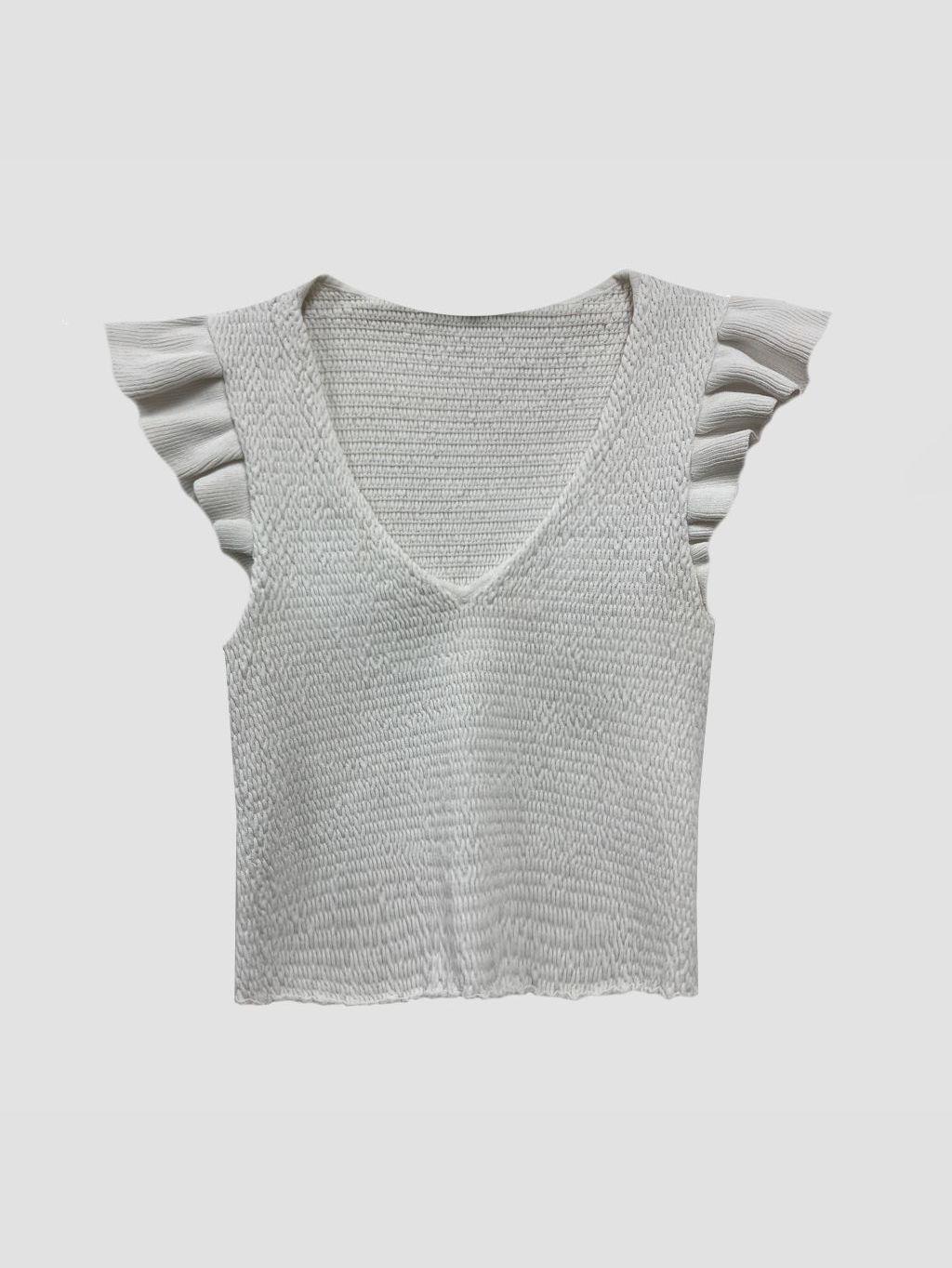 Polera sin mangas ZARA - Talla M (VOP01045177)-0