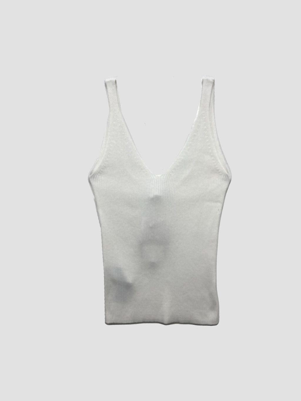 Polera sin mangas MANGO - Talla S (VOP01053747)-0