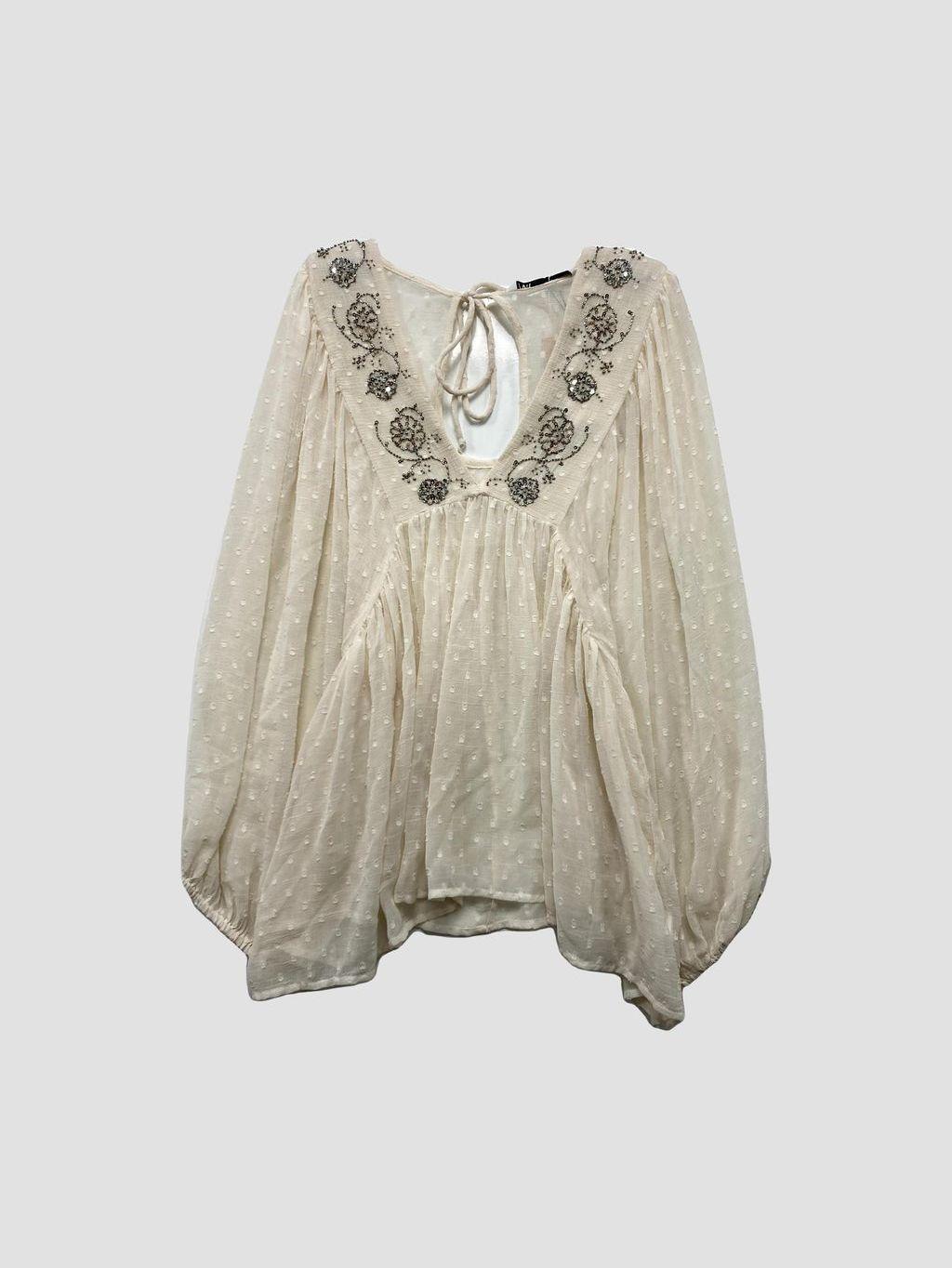 Blusa ZARA - Talla XL (VOP01007105)-0