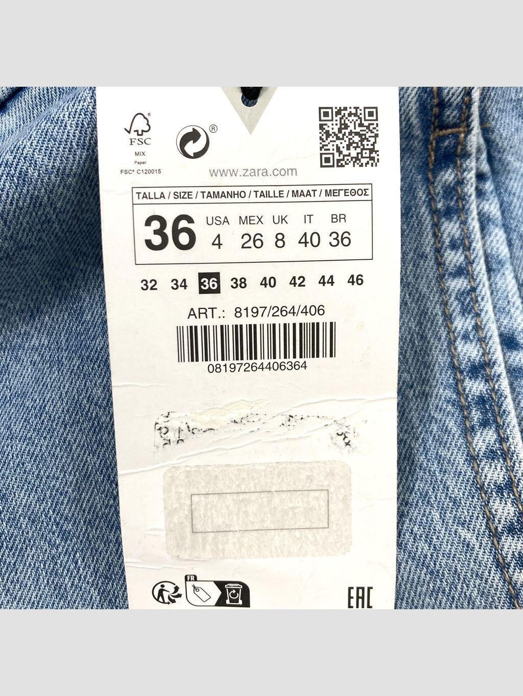 Jean ZARA - Talla 36 (VOP01097442)-3