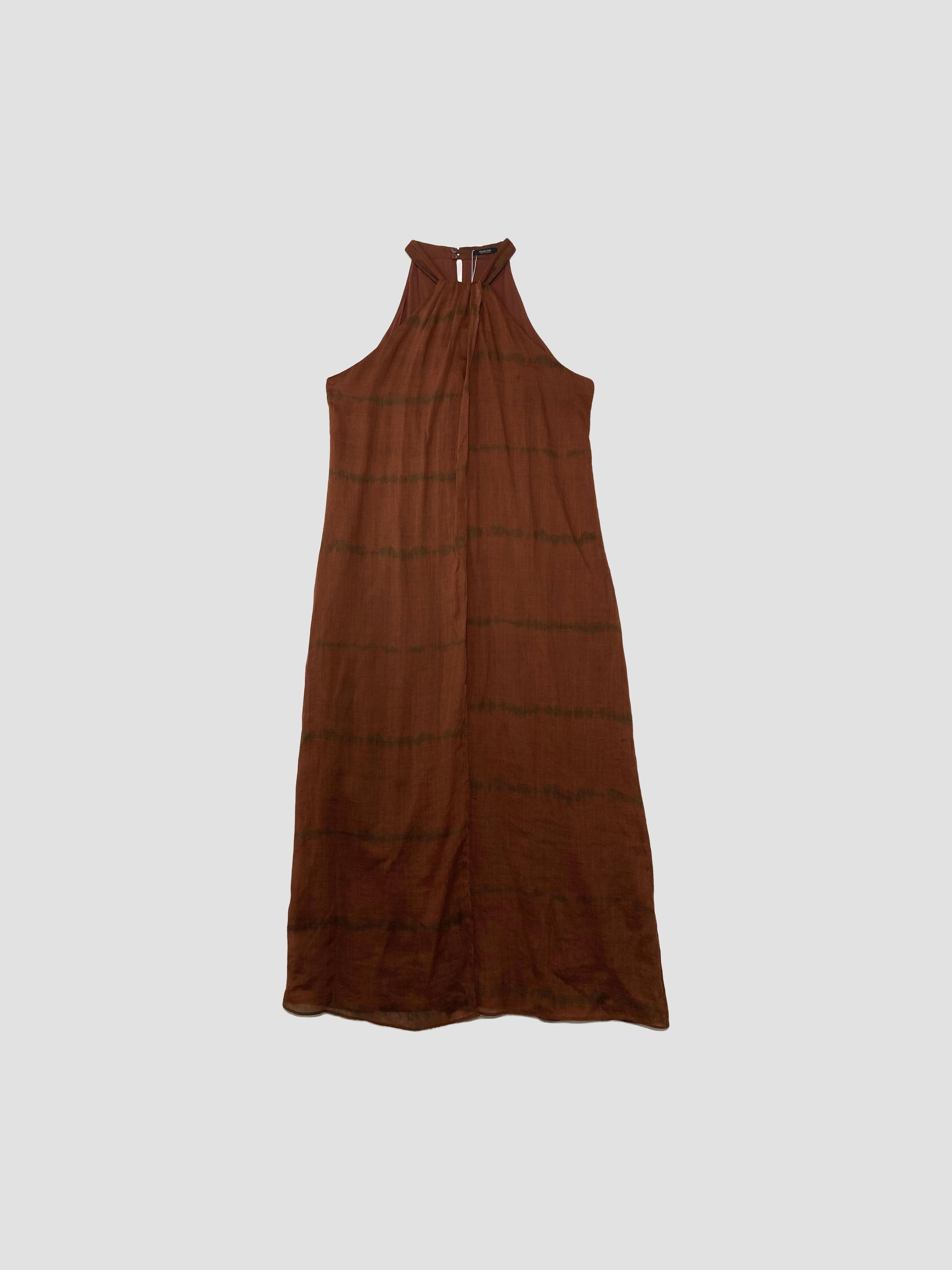 Vestido largo MASSIMO DUTTI - Talla M (VOP01087913)-0