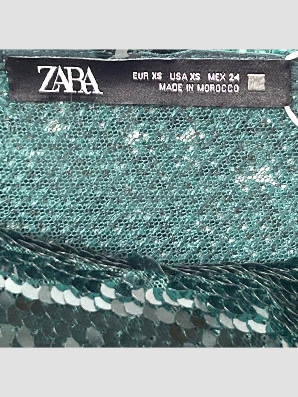 Vestido corto ZARA - Talla XS (VOP01113556)-1