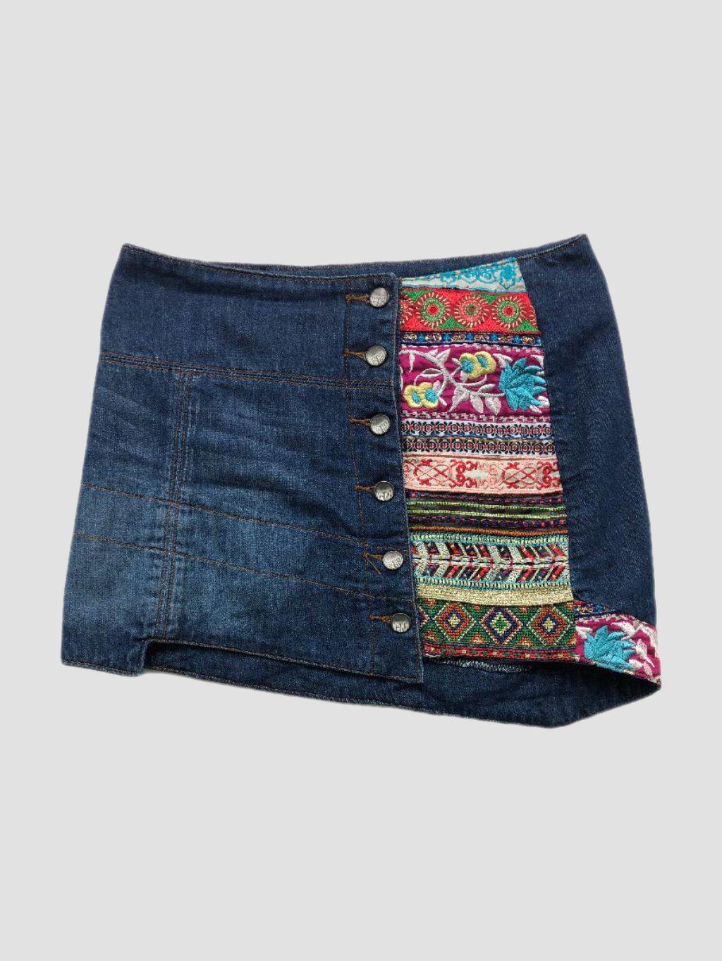 Falda corta DESIGUAL - Talla 36 (VOP00772695)-0