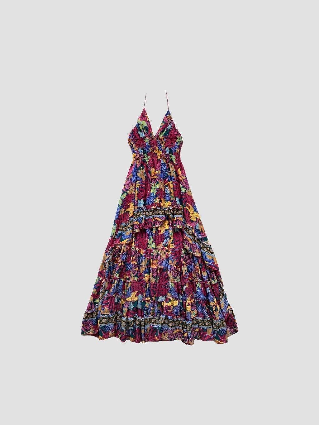 Vestido largo VINTAGE - Talla S (VOP00901844)-0