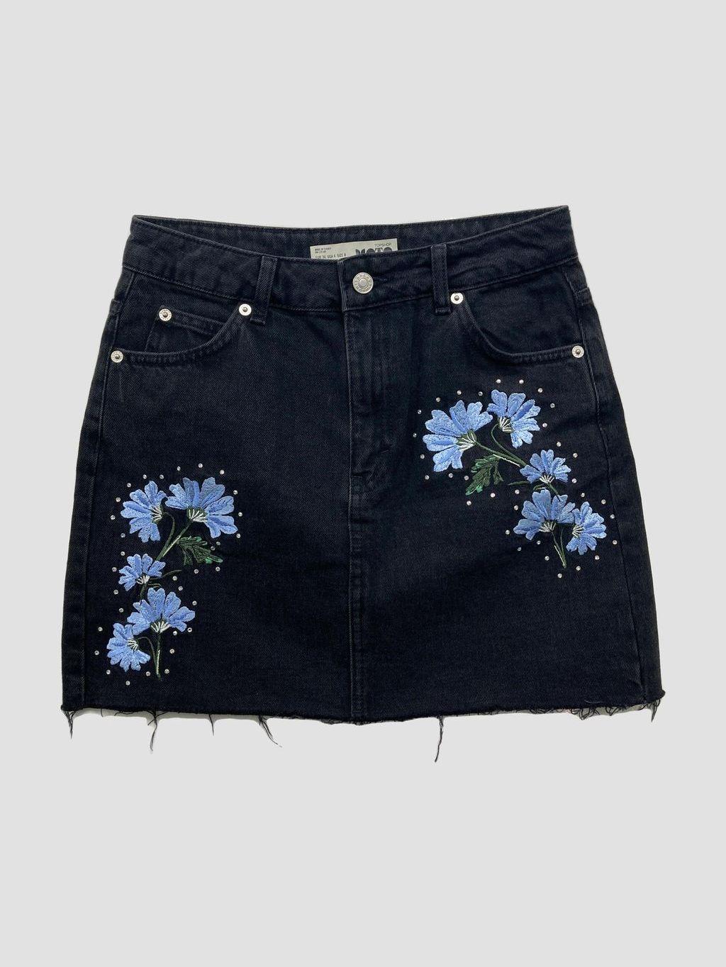 Falda corta TOPSHOP - Talla 36 (VOP01025211)-0