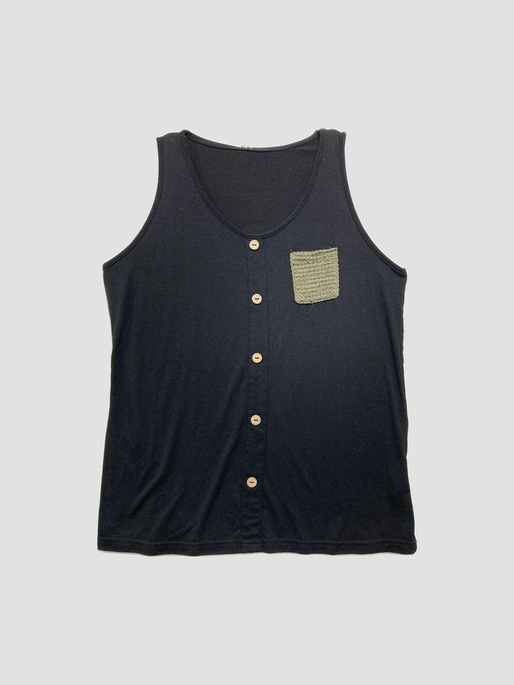 Polera sin mangas VINTAGE - Talla L (VOP00908121)-0