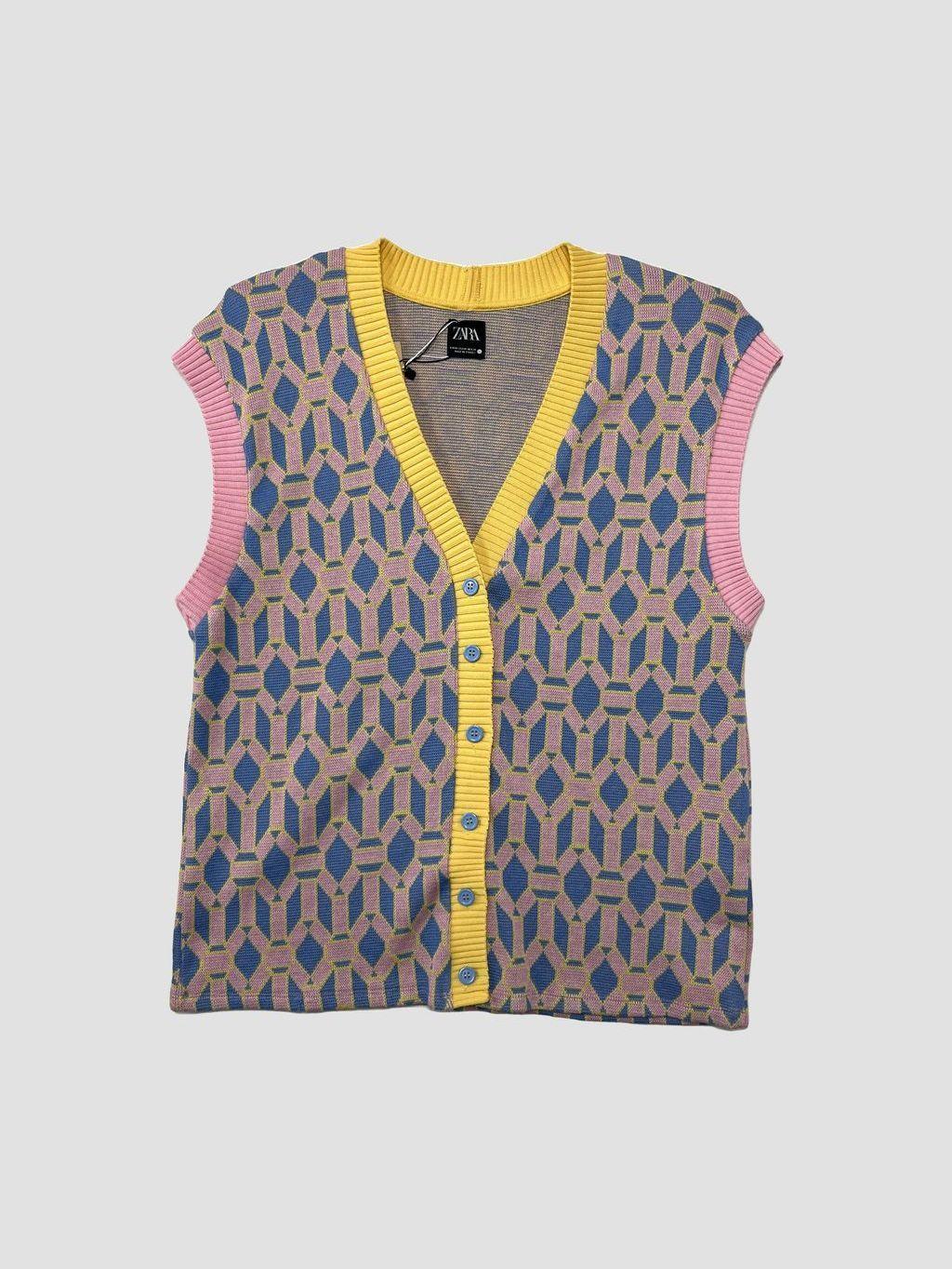 Chaleco sin mangas ZARA - Talla M (VOP01176544)-0