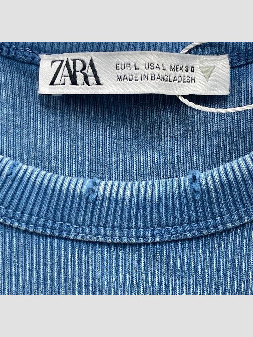 Polera sin mangas ZARA - Talla L (VOP01021266)-1