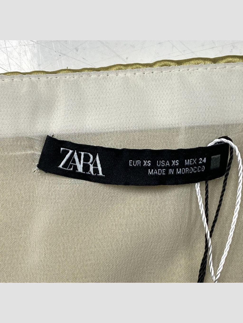 Falda corta ZARA - Talla 34 (VOP01136629)-1