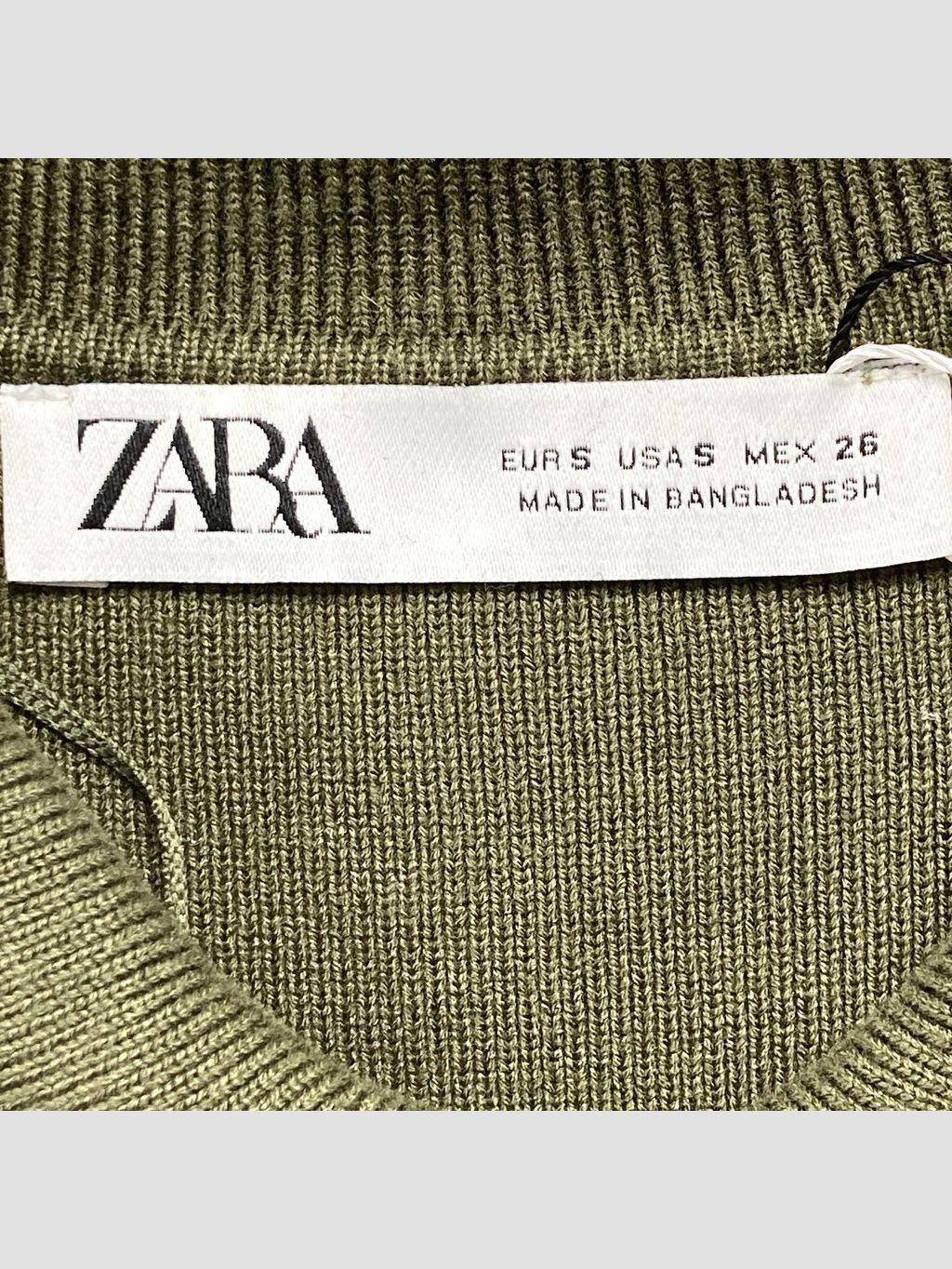 Polera sin mangas ZARA - Talla S (VOP01066751)-1