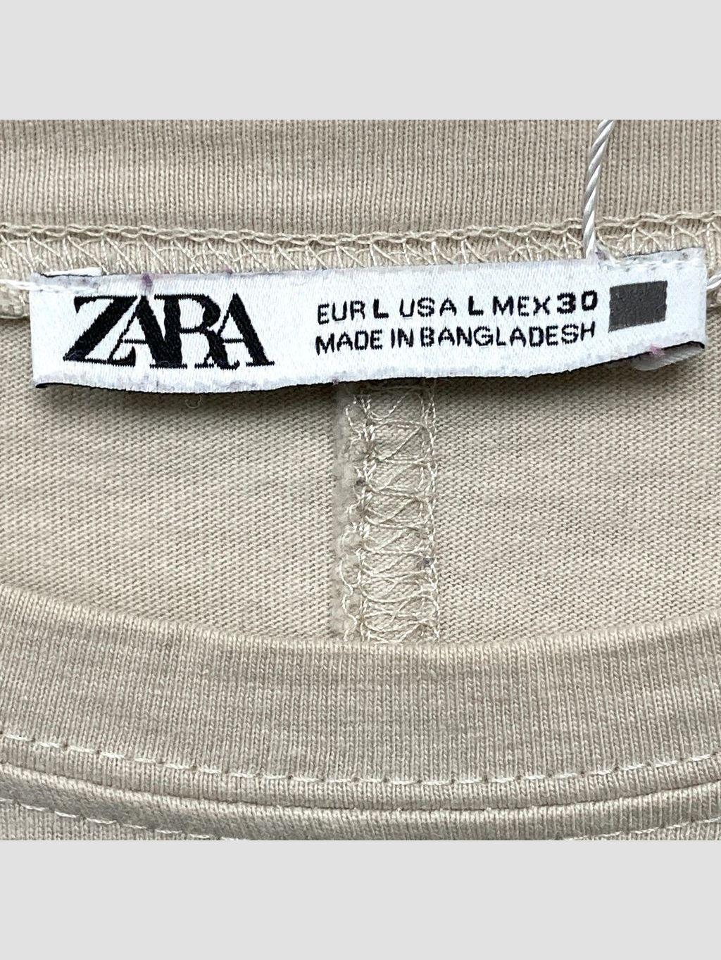 Polera ZARA - Talla L (VOP00967884)-1