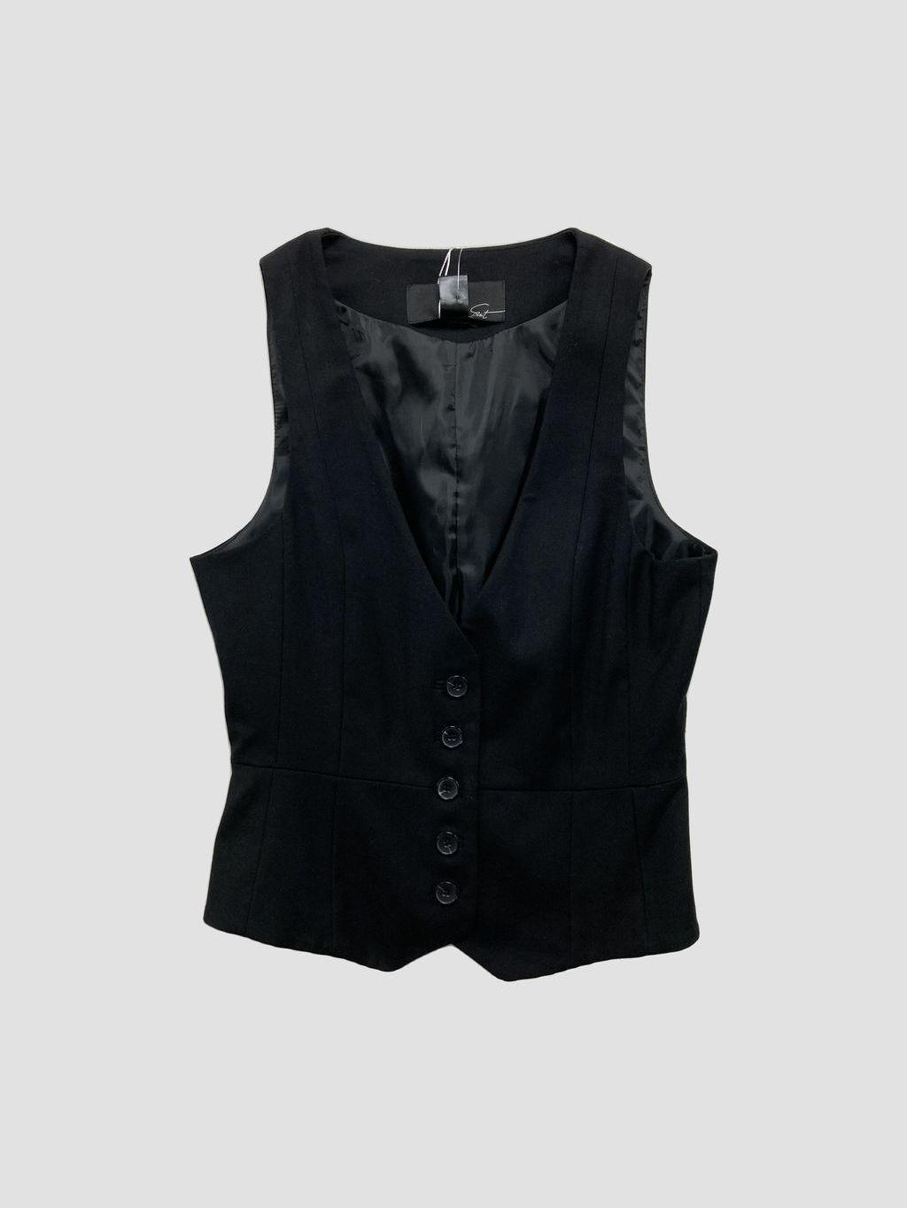 Polera sin mangas MANGO - Talla M (VOP01057080)-0