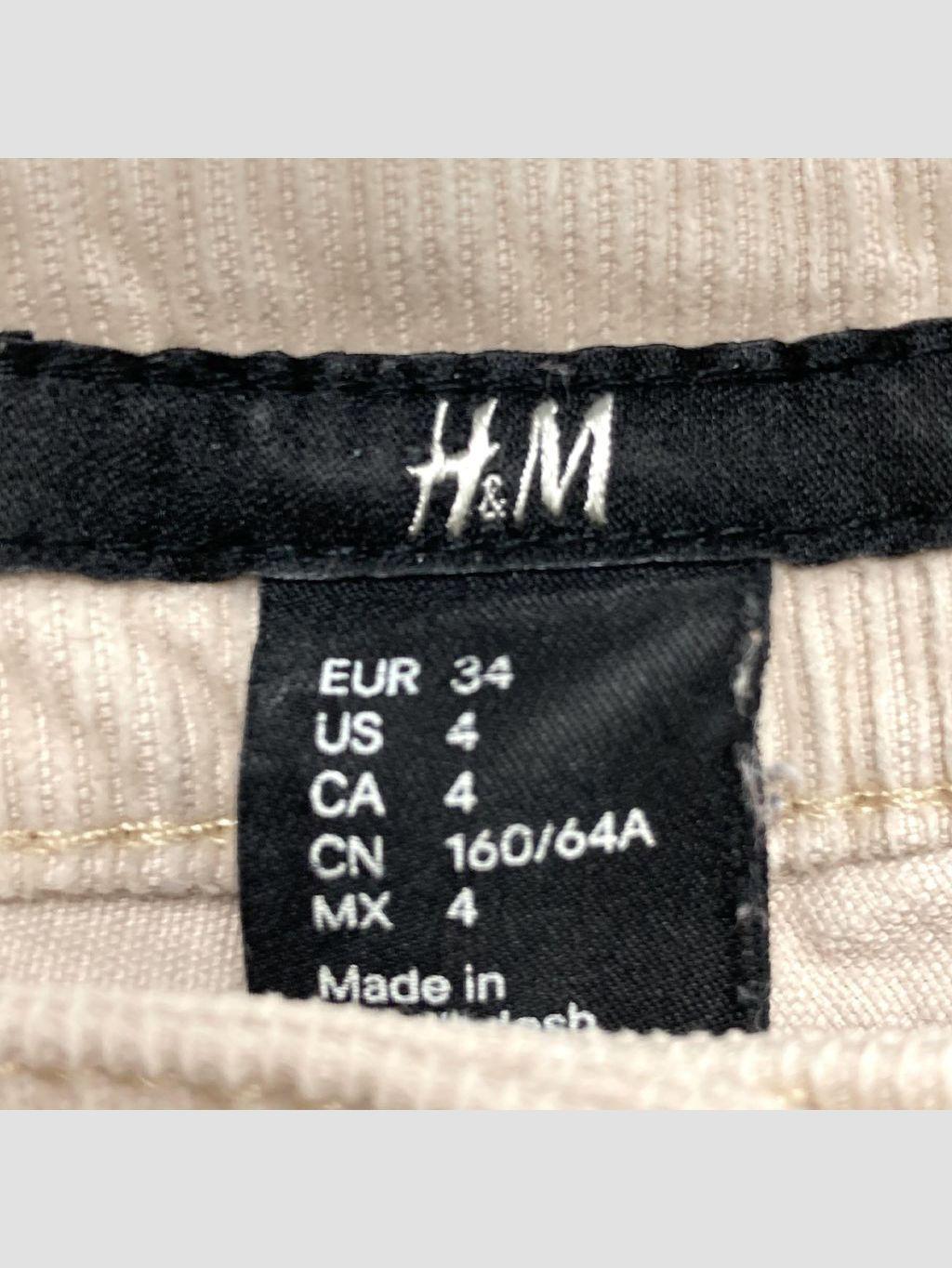 Pantalón H&M - Talla 34 (VOP00902889)-2