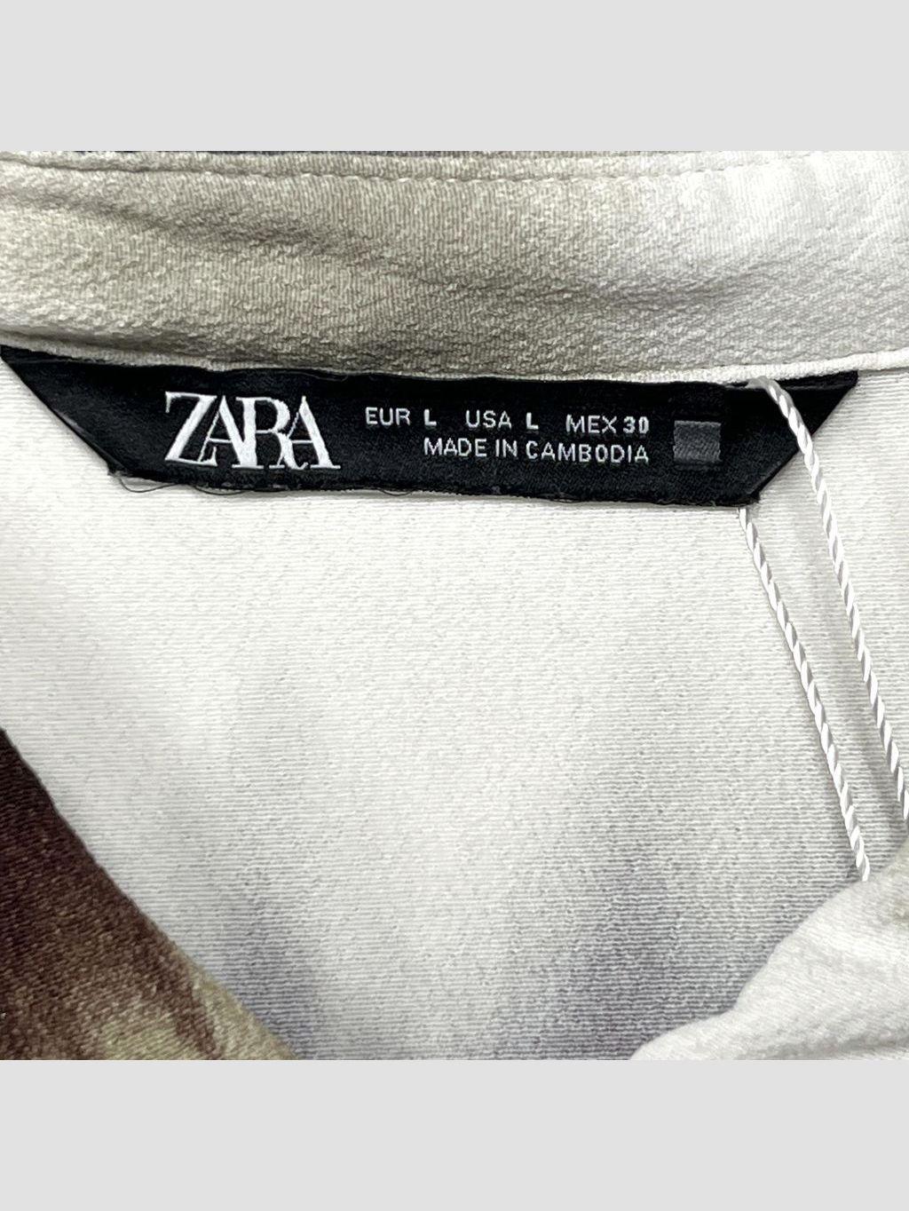 Camisa ZARA - Talla L (VOP01120420)-1