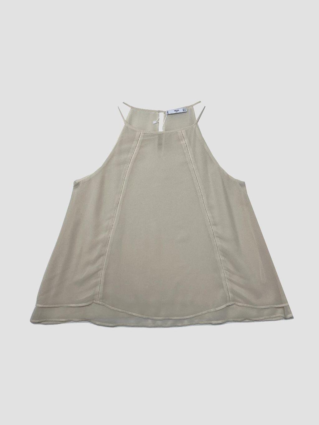 Polera sin mangas MANGO - Talla M (VOP01108646)-0