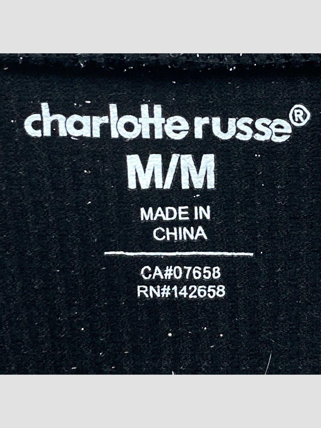 Polera sin mangas CHARLOTTE RUSSE - Talla M (VOP01065688)-1