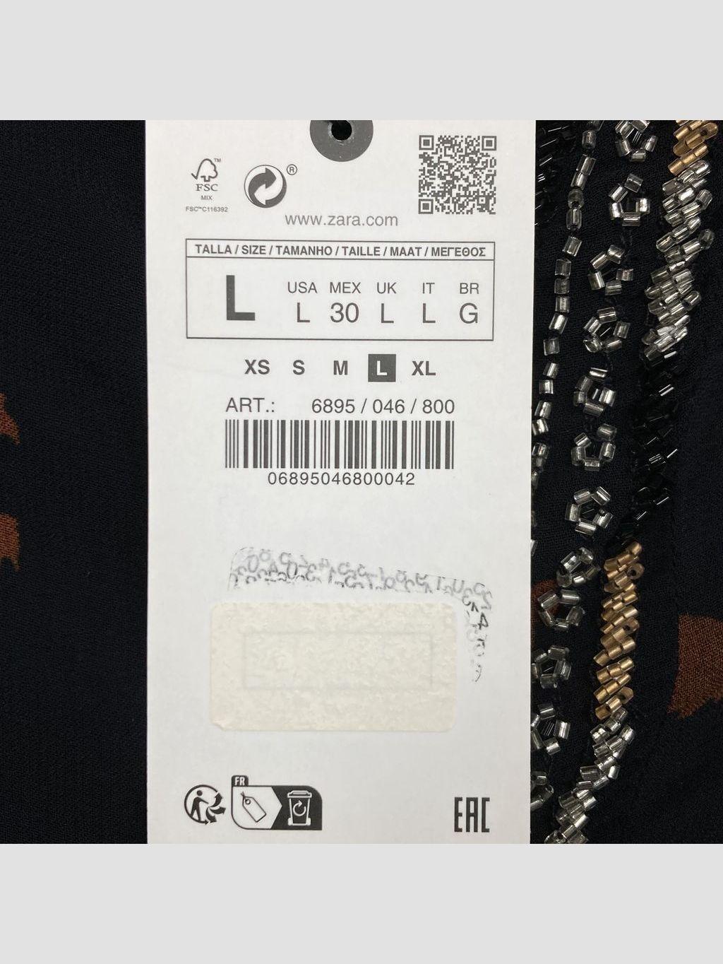 Polera sin mangas ZARA - Talla L (VOP01116335)-2