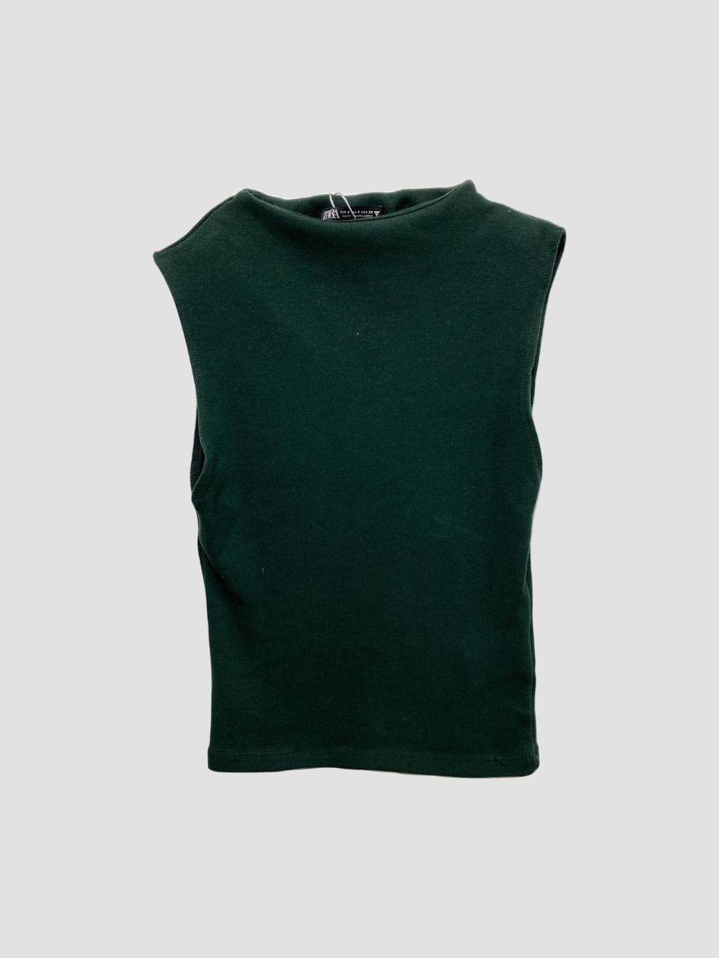Polera sin mangas ZARA - Talla S (VOP00996050)-0