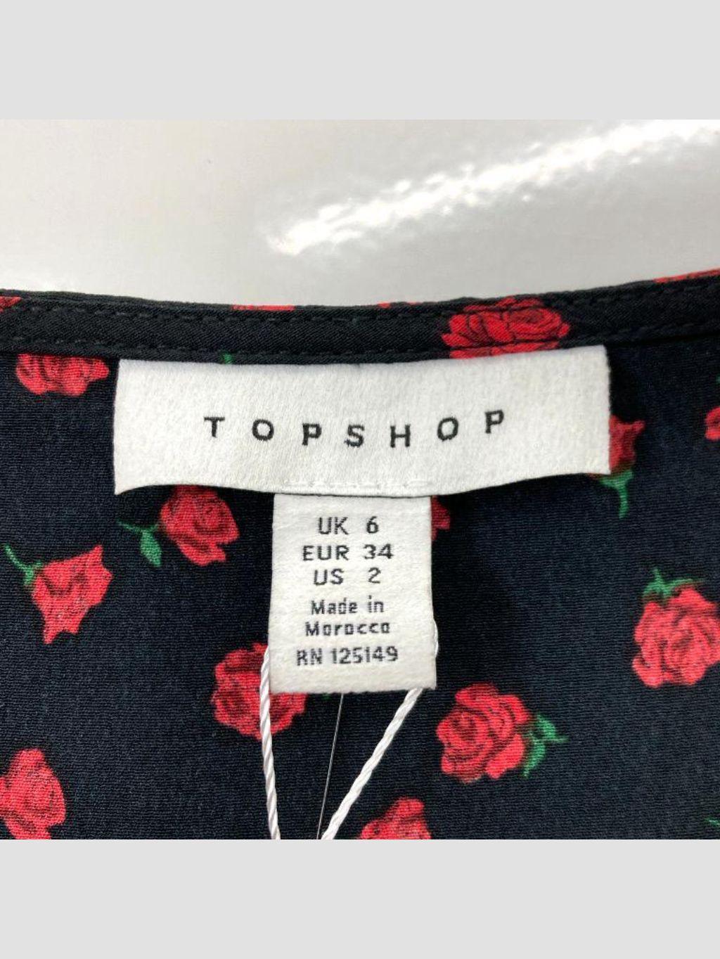 Vestido largo TOPSHOP - Talla XS (VOP00762686)-1