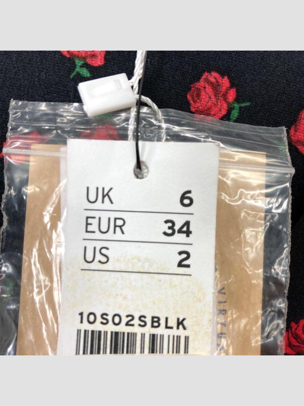 Vestido largo TOPSHOP - Talla XS (VOP00762686)-2