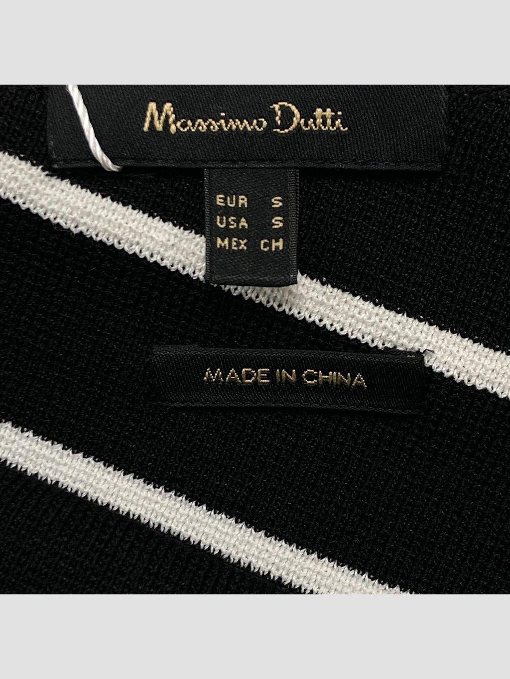 MARIA POMBO Polera sin mangas MASSIMO DUTTI - Talla S (VOP00998472)-1
