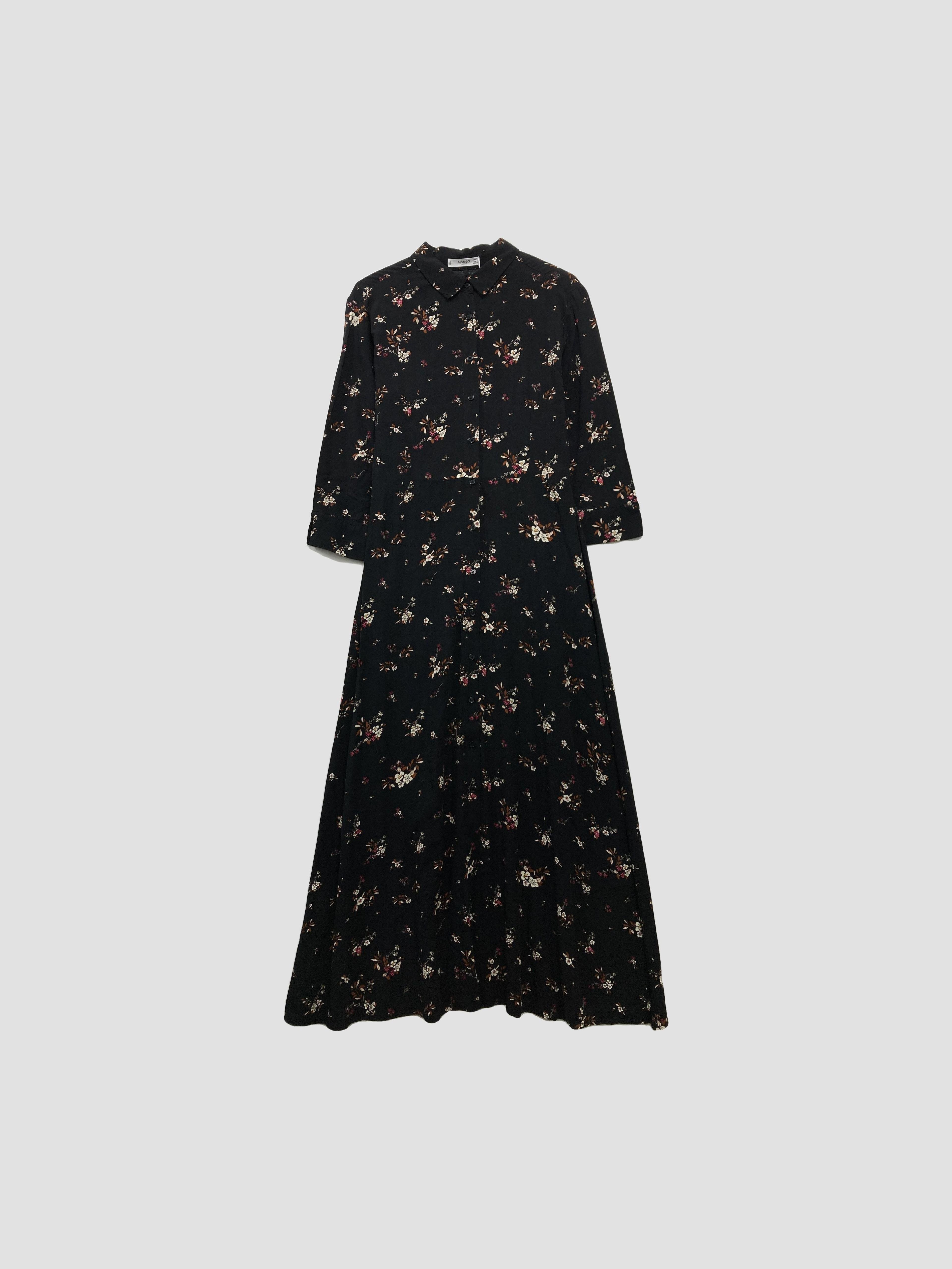 Vestido largo MANGO - Talla S (VOP01068889)-0