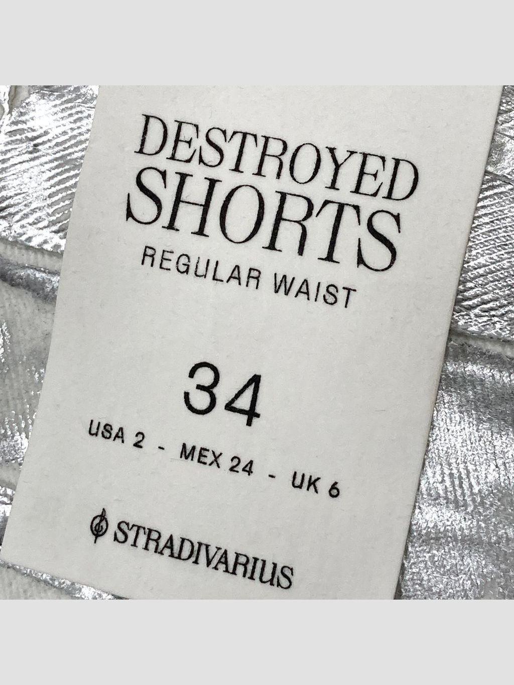 Short STRADIVARIUS - Talla 34 (VOP01084741)-3