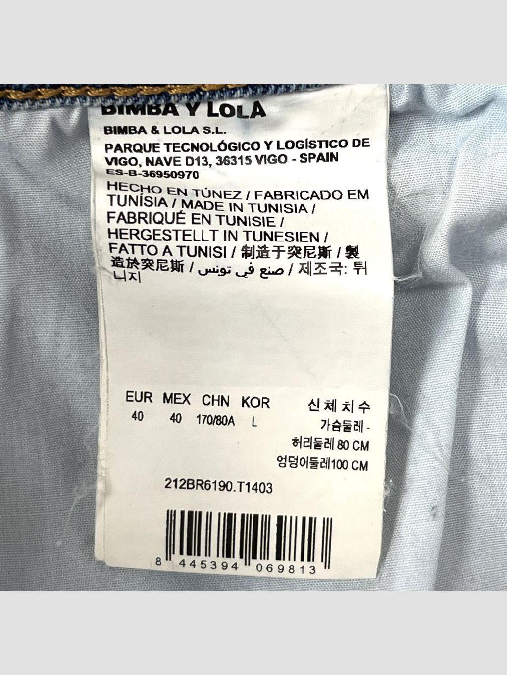 Jean BIMBA Y LOLA - Talla 40 (VOP01208656)-4