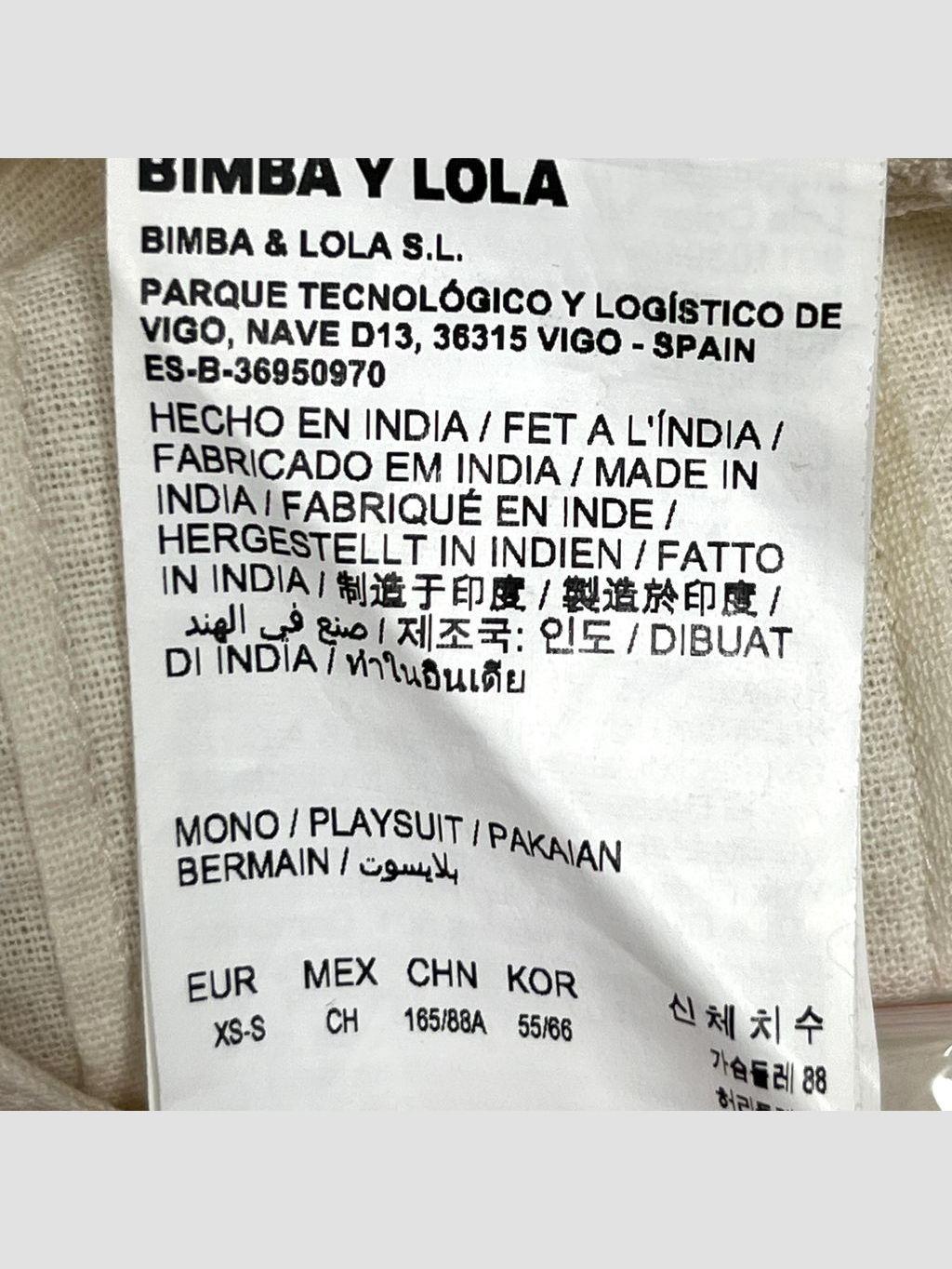 Vestido largo BIMBA Y LOLA - Talla XS (VOP01131465)-4