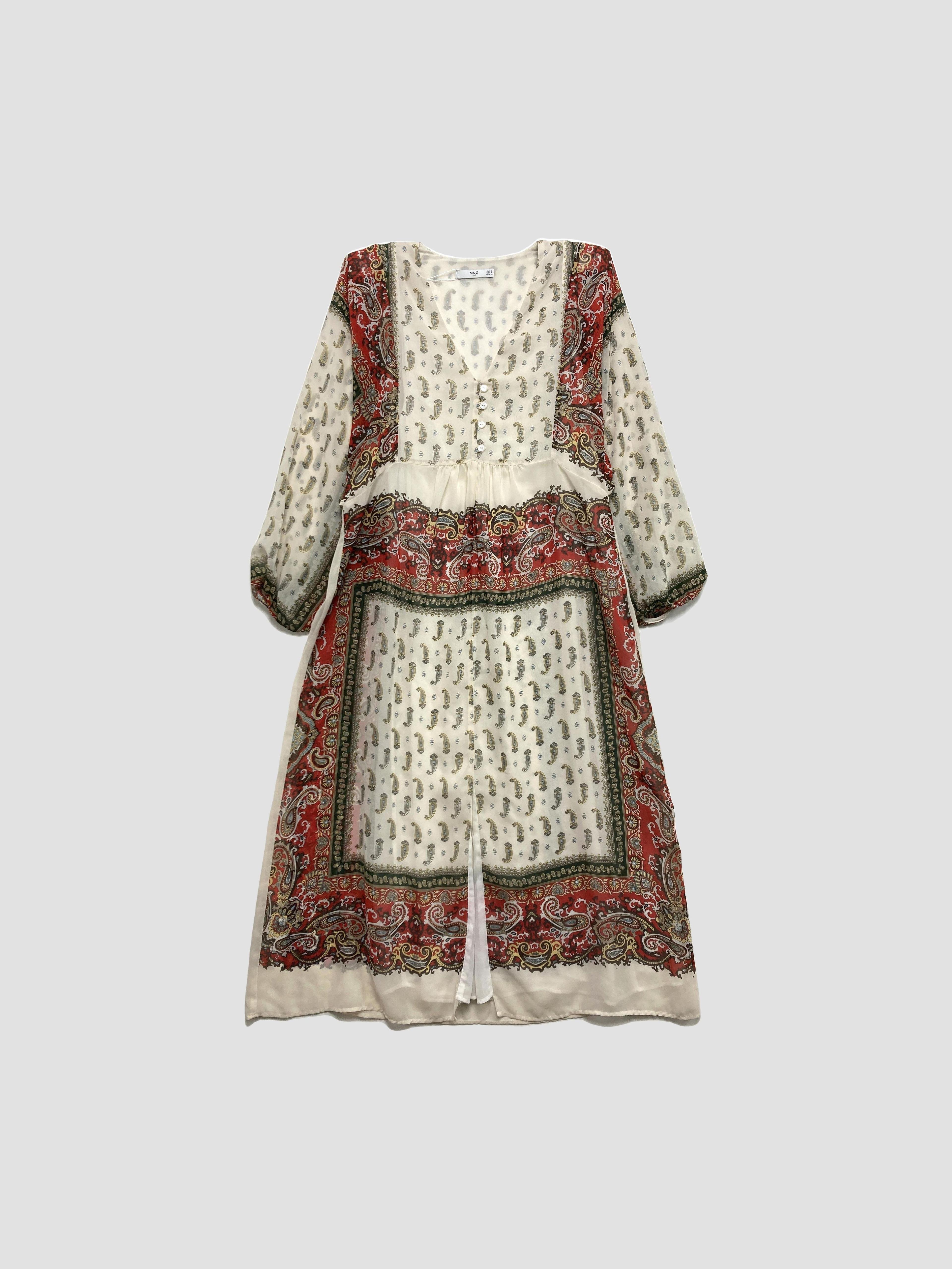 Vestido largo MANGO - Talla S (VOP01067451)-0