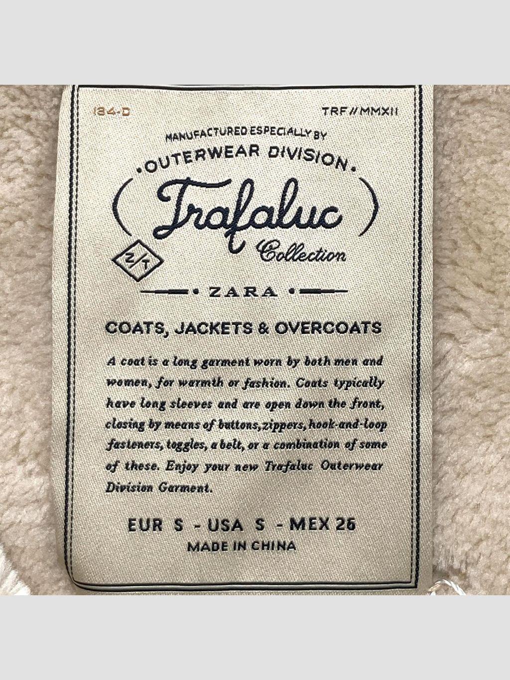 Chaqueta de abrigo ZARA - Talla S (VOP00959591)-1