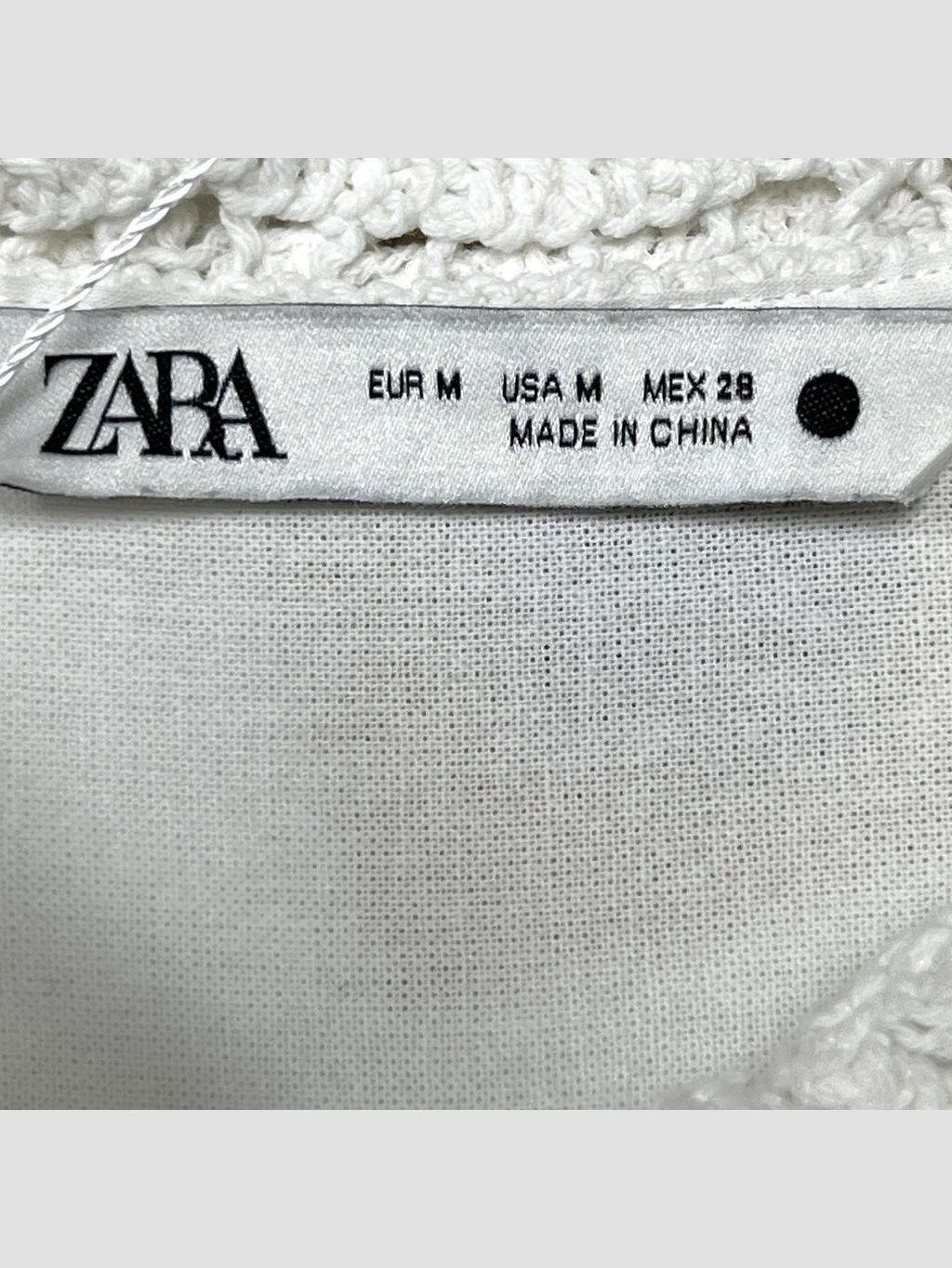 Camisa ZARA - Talla M (VOP01106282)-1