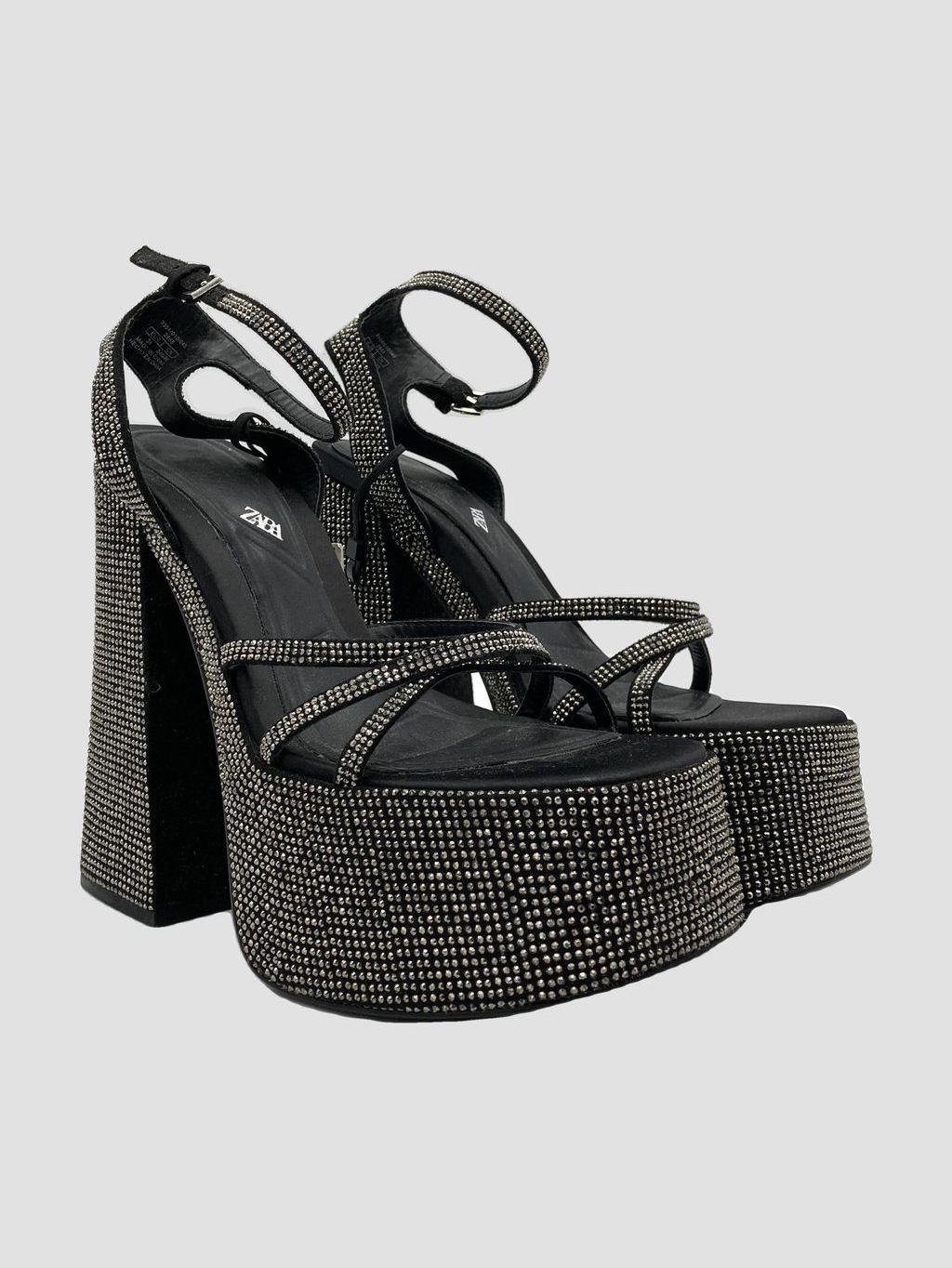 Zapatos de taco ZARA - Talla 38 (VOP00995518)-1