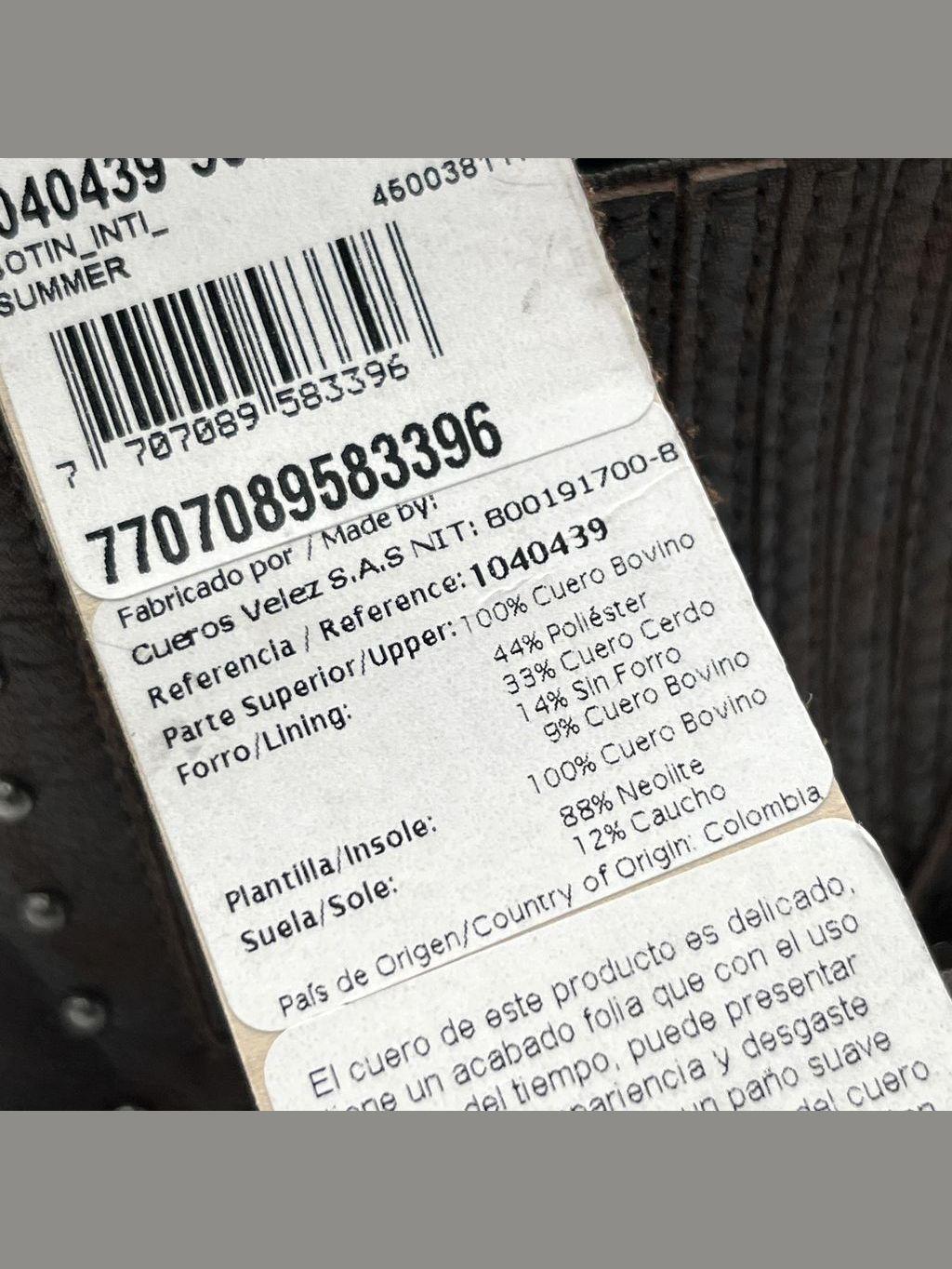 Botas VELEZ - Talla 37 (VOP01215556)-3