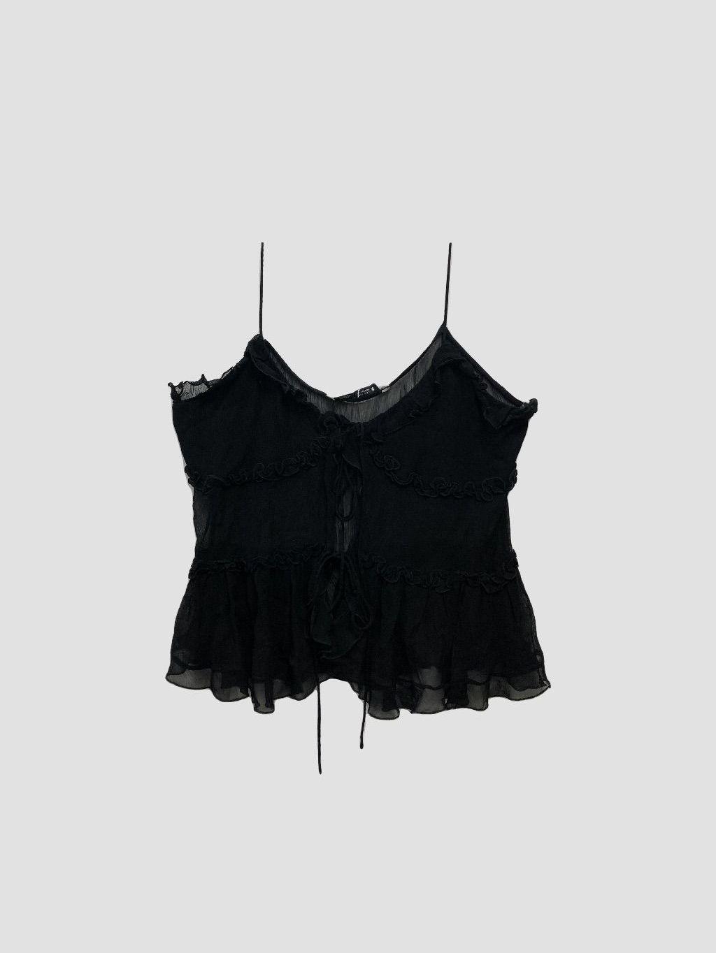 Polera sin mangas ZARA - Talla S (VOP01053589)-0