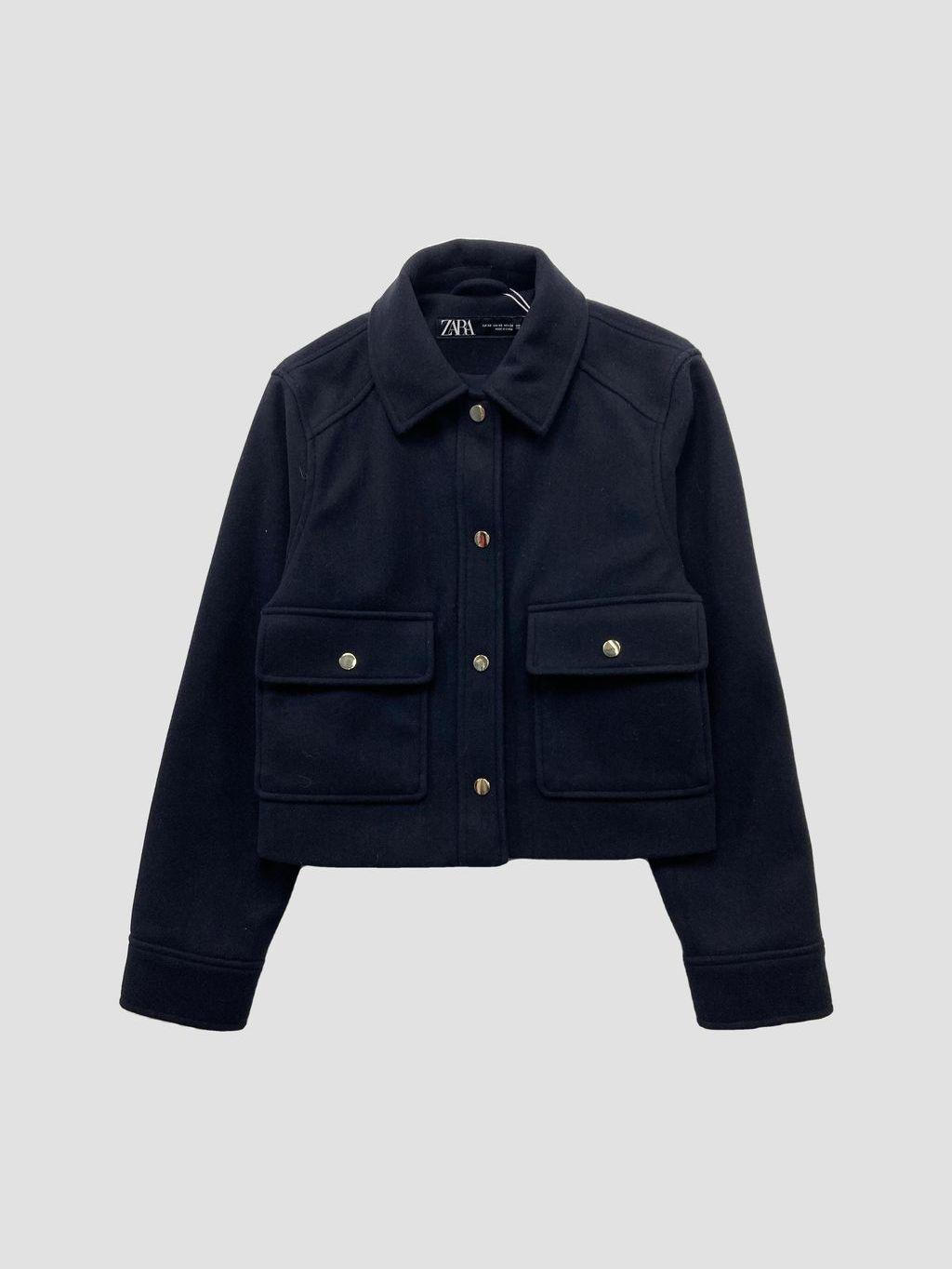 Chaqueta de abrigo ZARA - Talla XS (VOP00965539)-0