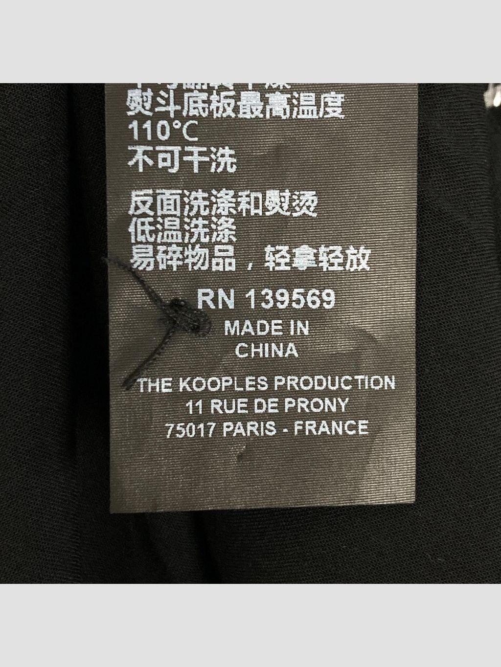 Vestido corto THE KOOPLES - Talla XXS (VOP01098165)-4