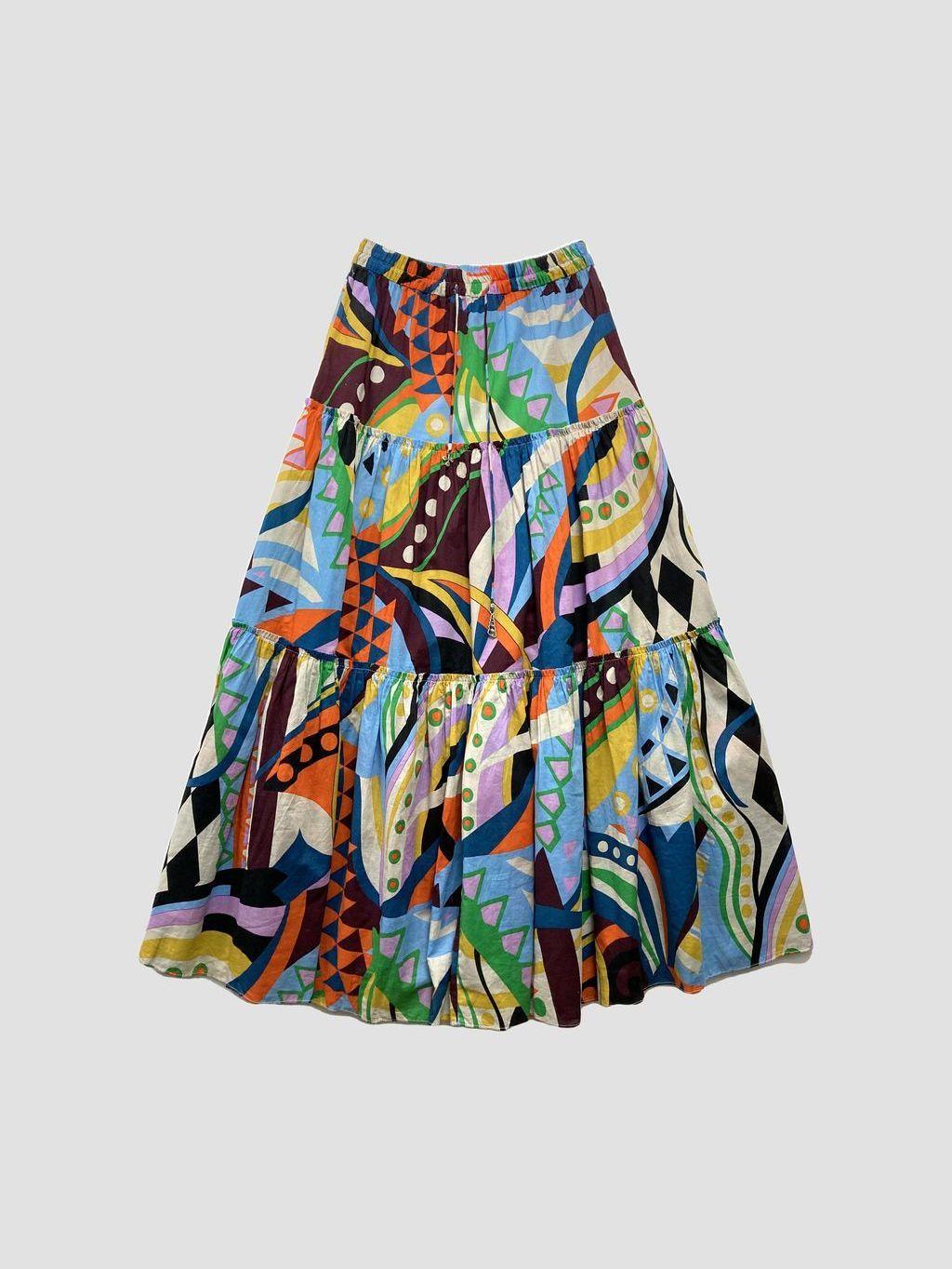 Falda larga ZARA - Talla 34 (VOP01018387)-0