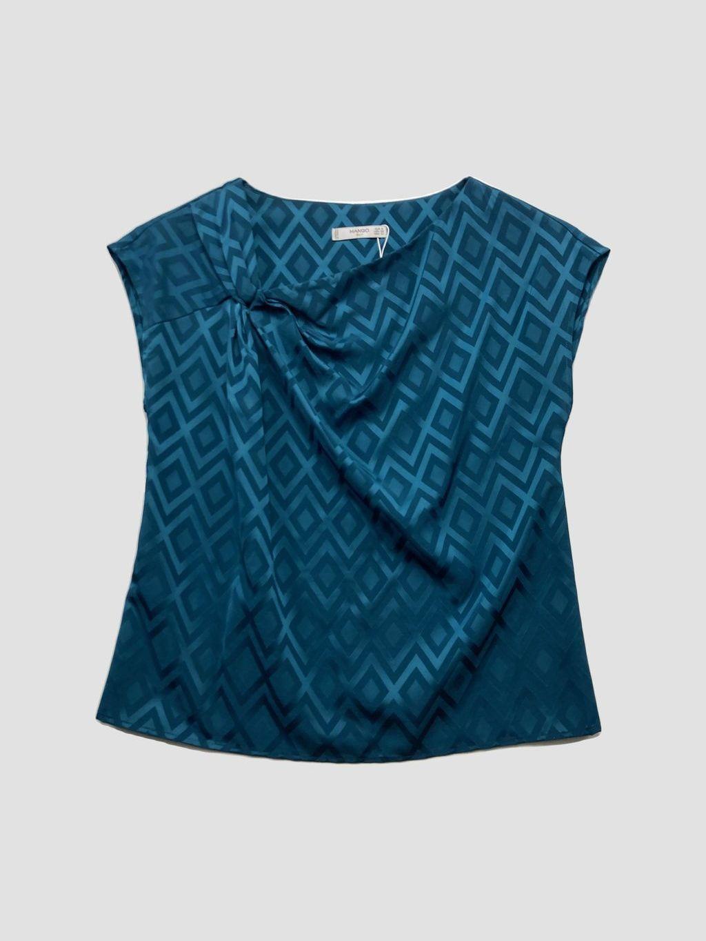 Polera sin mangas MANGO - Talla S (VOP01015607)-0