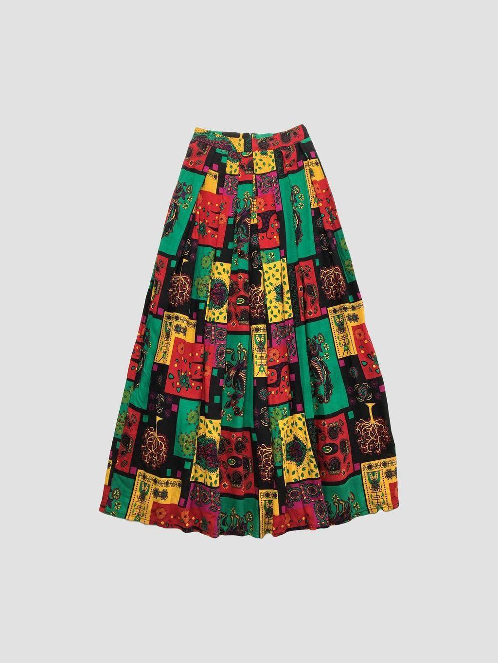 Falda larga VINTAGE - Talla 36 (VOP00897796)-0